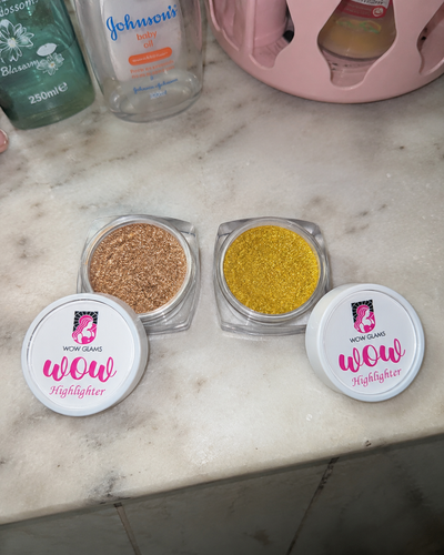 Customer review photo for Tropical Shade Highlighter Makeup
