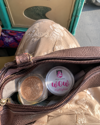 Customer review photo for Bronze Shade Highlighter Makeup