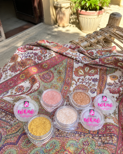 Customer review photo for Pearl Shade Highlighter Makeup