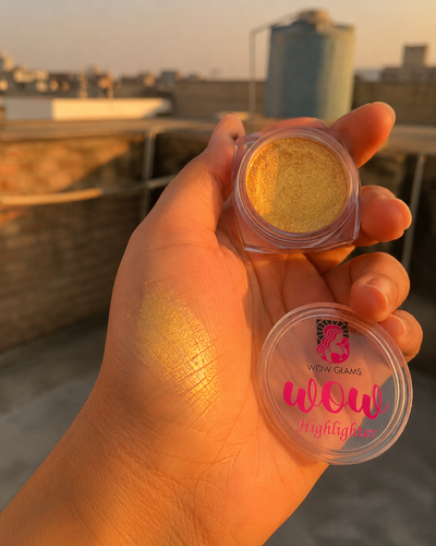 Customer review photo for Tropical Shade Highlighter Makeup