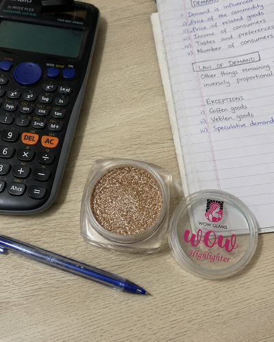 Customer review photo for Bronze Shade Highlighter Makeup