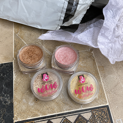 Customer review photo for Bronze Shade Highlighter Makeup