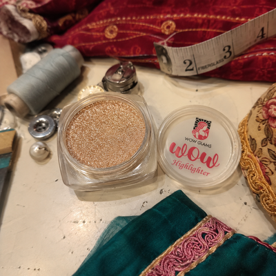 Customer review photo for Bronze Shade Highlighter Makeup