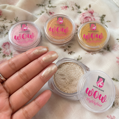 Customer review photo for Pearl Shade Highlighter Makeup