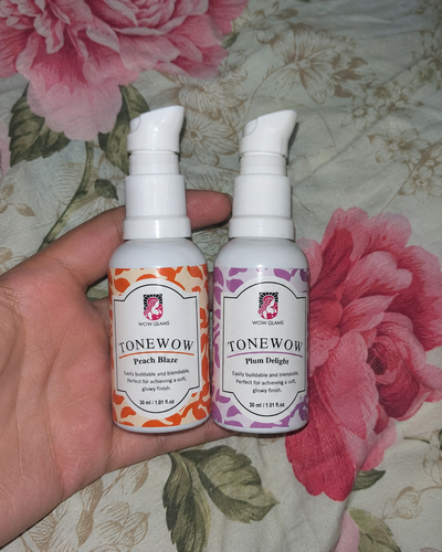 Customer review photo for Plum Delight Lip and Cheek Tint | Lip & Cheek Stains