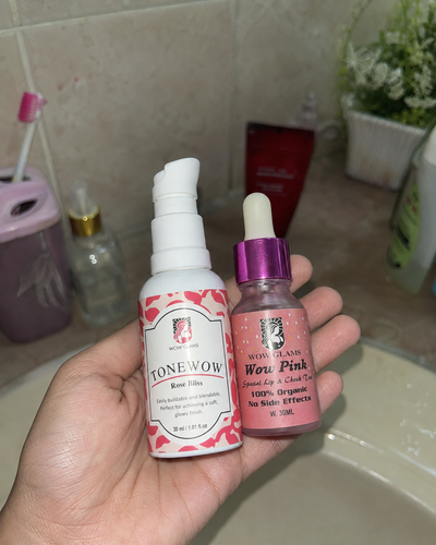 Customer review photo for Rose Bliss Lip and Cheek Tint | Lip & Cheek Stains