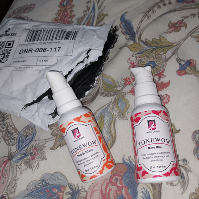 Customer review photo for Rose Bliss Lip and Cheek Tint | Lip & Cheek Stains