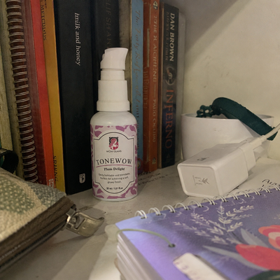 Customer review photo for Plum Delight Lip and Cheek Tint | Lip & Cheek Stains
