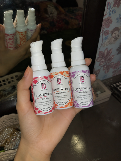 Customer review photo for Plum Delight Lip and Cheek Tint | Lip & Cheek Stains