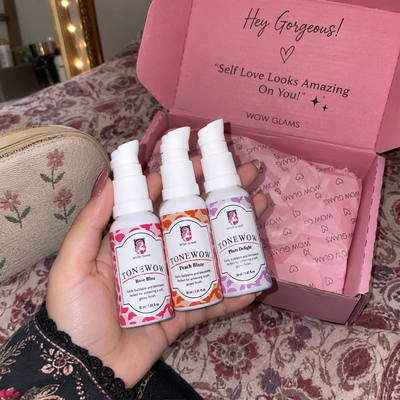 Customer review photo for Plum Delight Lip and Cheek Tint | Lip & Cheek Stains