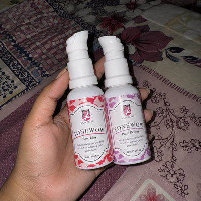 Customer review photo for Rose Bliss Lip and Cheek Tint | Lip & Cheek Stains