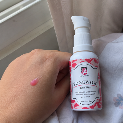 Customer review photo for Rose Bliss Lip and Cheek Tint | Lip & Cheek Stains