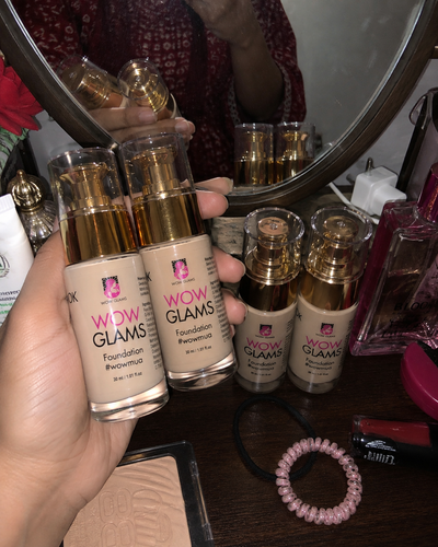 Customer review photo for WOWLOOK Foundation Deal - Face Makeup Base