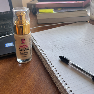 Customer review photo for WOWLOOK Foundation - W4 NB FS45 Shade Foundation | Warm Beige
