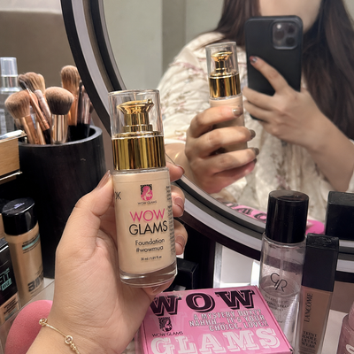 Customer review photo for WOWLOOK Foundation - W3 F16 Shade Foundation | Beige - Sand