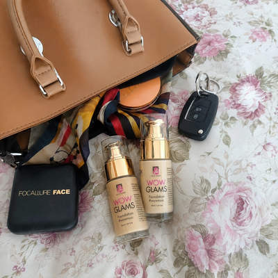 Customer review photo for WOWLOOK Foundation - W3 F16 Shade Foundation | Beige - Sand
