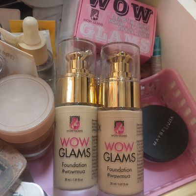 Customer review photo for WOWLOOK Foundation - W3 F16 Shade Foundation | Beige - Sand