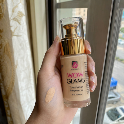 Customer review photo for WOWLOOK Foundation - W3 F16 Shade Foundation | Beige - Sand