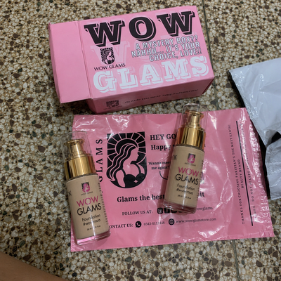 Customer review photo for WOWLOOK Foundation - W5 NB2 FS38 Shade Foundation | Golden Honey - Almond