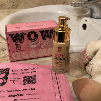 Customer review photo for WOWLOOK Foundation - W2 F1 Natural Shade Foundation | Light Beige