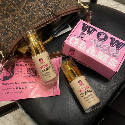 Customer review photo for WOWLOOK Foundation - W2 F1 Natural Shade Foundation | Light Beige