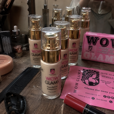 Customer review photo for WOWLOOK Foundation - W6 NB4 FS36 Shade Foundation | Almond - Mocha
