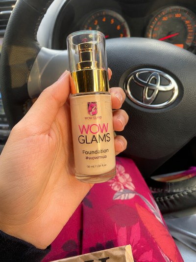 Customer review photo for WOWLOOK Foundation - W2 F1 Natural Shade Foundation | Light Beige