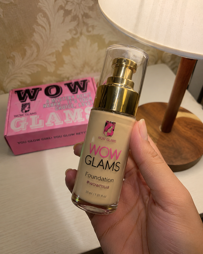 Customer review photo for WOWLOOK Foundation - W2 F1 Natural Shade Foundation | Light Beige
