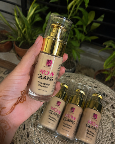 Customer review photo for WOWLOOK Foundation - W2 F1 Natural Shade Foundation | Light Beige