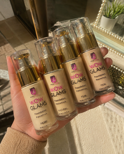 Customer review photo for WOWLOOK Foundation - W2 F1 Natural Shade Foundation | Light Beige