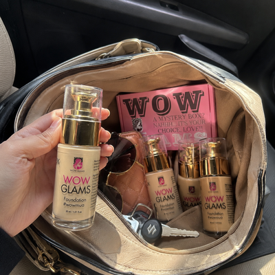 Customer review photo for WOWLOOK Foundation - W6 NB4 FS36 Shade Foundation | Almond - Mocha
