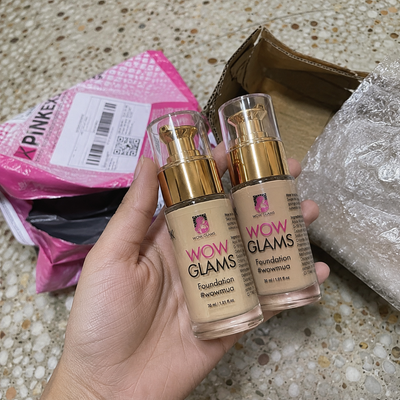 Customer review photo for WOWLOOK Foundation - W2 F1 Natural Shade Foundation | Light Beige