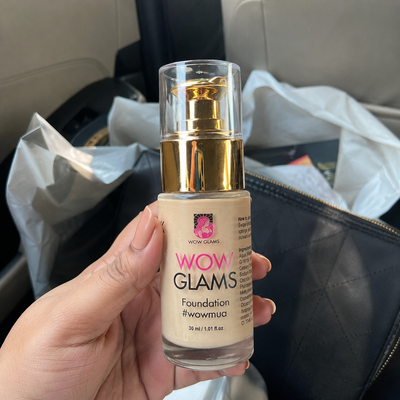 Customer review photo for WOWLOOK Foundation - W1 Ivory Shade Foundation | Porcelain - Ivory