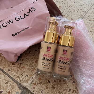 Customer review photo for WOWLOOK Foundation - W1 Ivory Shade Foundation | Porcelain - Ivory