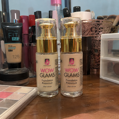 Customer review photo for WOWLOOK Foundation - W1 Ivory Shade Foundation | Porcelain - Ivory