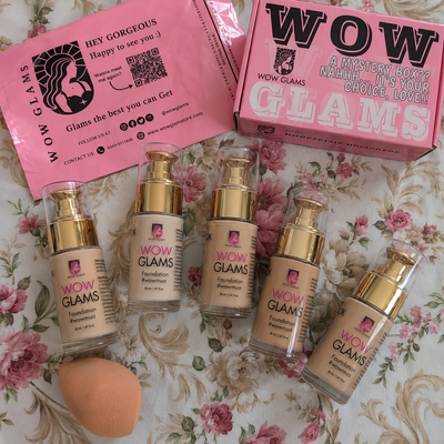 Customer review photo for WOWLOOK Foundation - W4 NB FS45 Shade Foundation | Warm Beige
