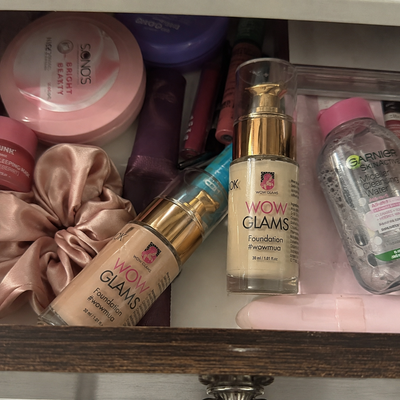 Customer review photo for WOWLOOK Foundation - W1 Ivory Shade Foundation | Porcelain - Ivory