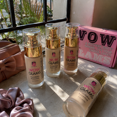 Customer review photo for WOWLOOK Foundation - W4 NB FS45 Shade Foundation | Warm Beige