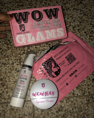 Customer review photo for WOWLOOK Colorless Loose Powder | Makeup Setting Powder