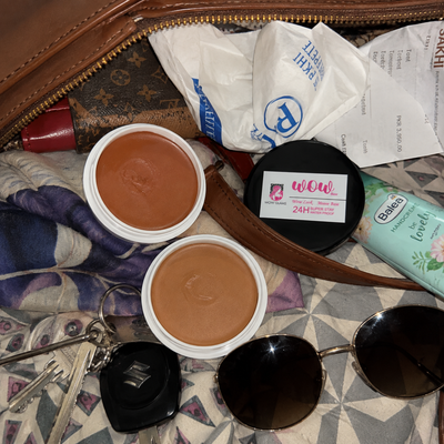 Customer review photo for Wow Bridal Base | Chocolate Contour & Orange Color Corrector