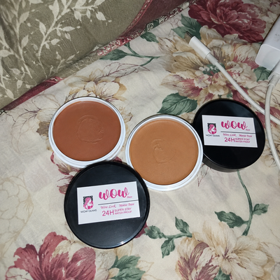 Customer review photo for Wow Bridal Base | Chocolate Contour & Orange Color Corrector