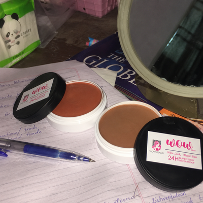 Customer review photo for Wow Bridal Base | Chocolate Contour & Orange Color Corrector