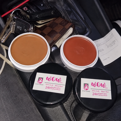 Customer review photo for Wow Bridal Base | Chocolate Contour & Orange Color Corrector