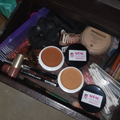 Customer review photo for Wow Bridal Base | Chocolate Contour & Orange Color Corrector