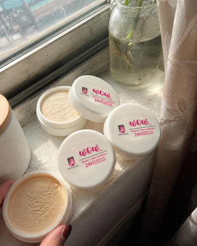 Customer review photo for Wow F1 Shade Powder Foundation – Mineral Base Makeup