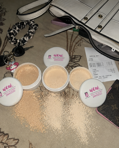 Customer review photo for Wow S1 45 Shade Powder Foundation – Mineral Base Makeup