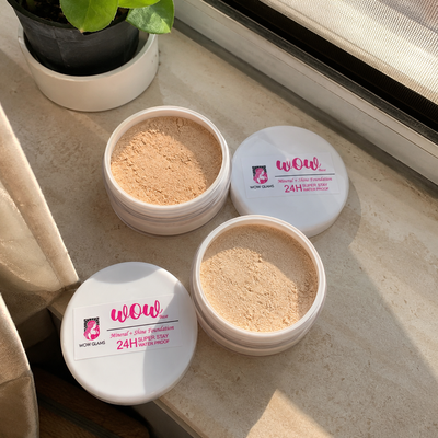Customer review photo for Wow F1 Shade Powder Foundation – Mineral Base Makeup