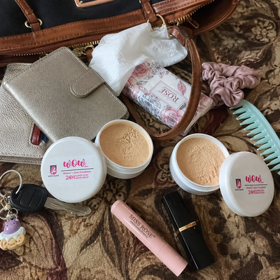 Customer review photo for Wow F2 Shade Powder Foundation – Mineral Base Makeup