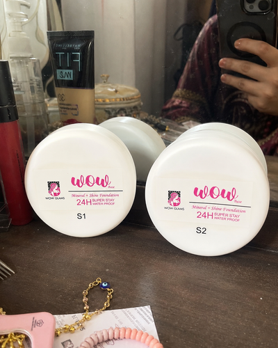Customer review photo for Wow S2 38 Shade Powder Foundation – Mineral Base Makeup