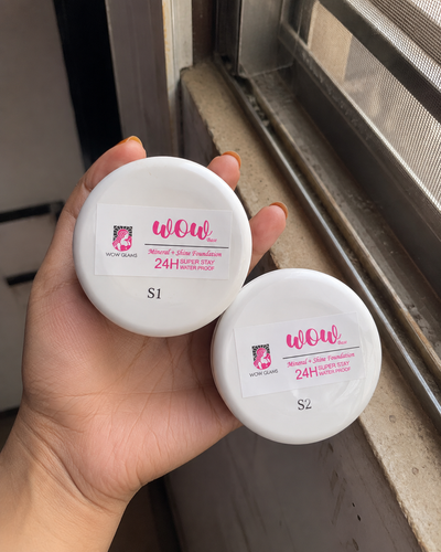 Customer review photo for Wow S2 38 Shade Powder Foundation – Mineral Base Makeup